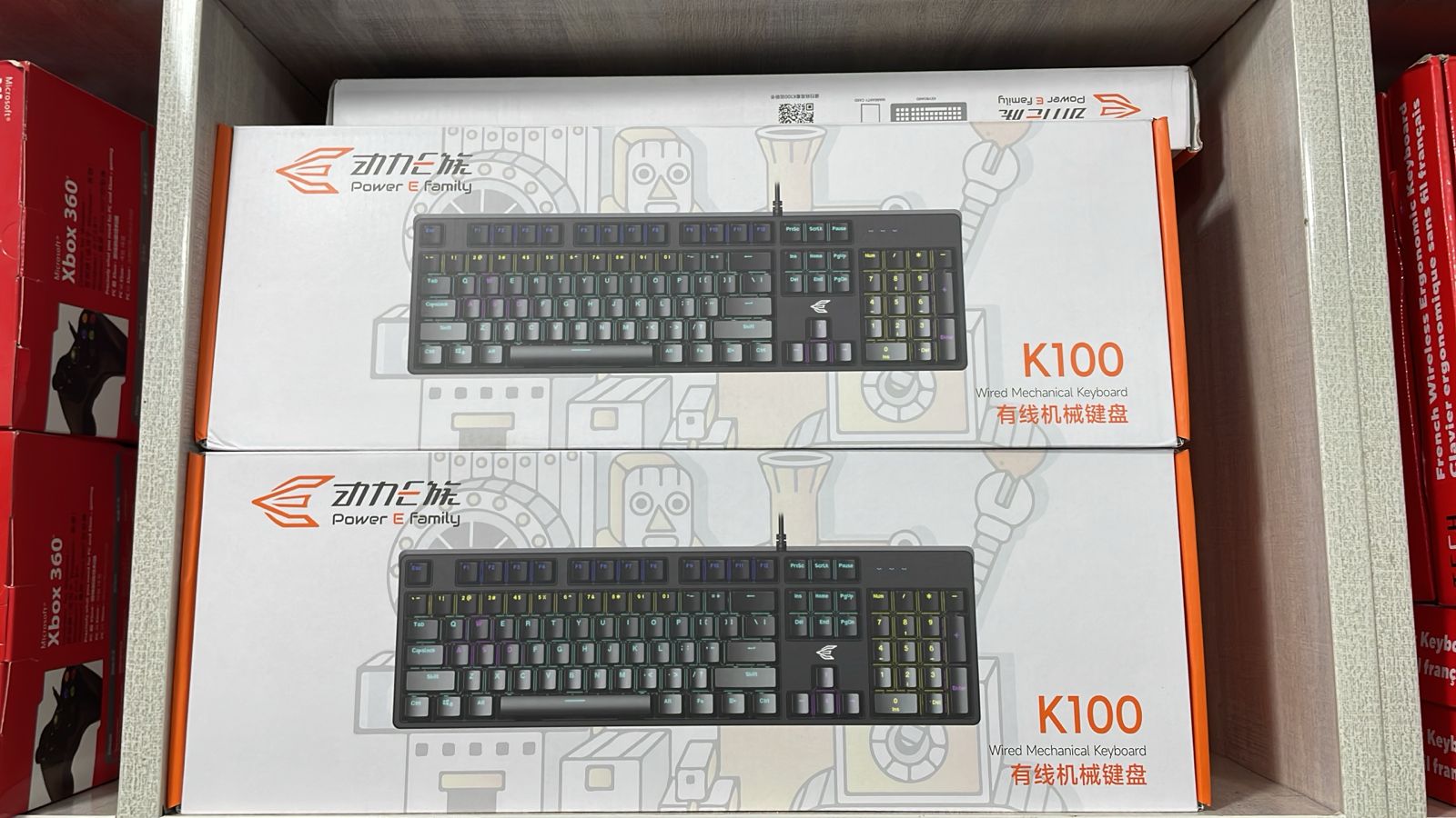 K100 Wired Mechanical RGB Keyboard