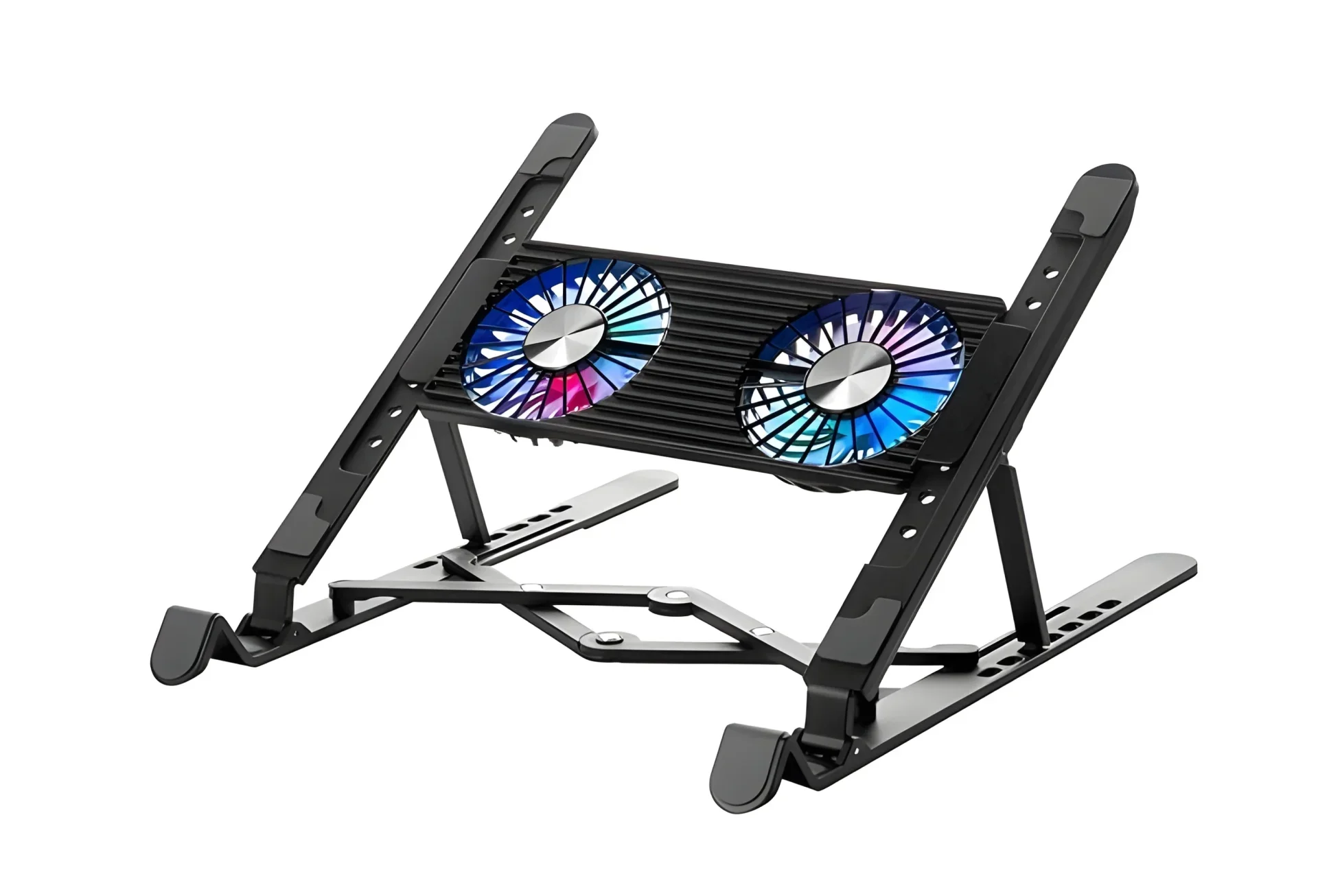 Aluminum Alloy Laptop Stand with Dual Cooling Radiator