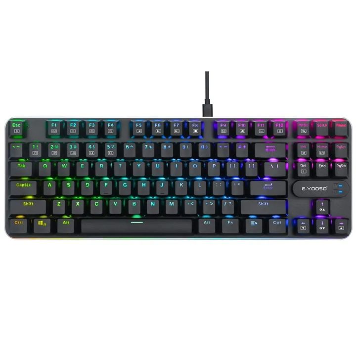 E-Yooso Z66 Mechanical Gaming Keyboard RGB 87 Keys