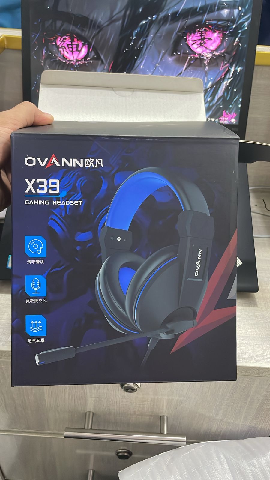 OVANN X39 Gaming Headset with Microphone