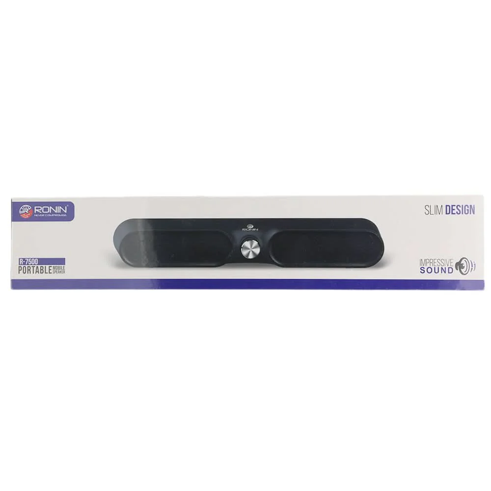 Ronin Wireless Portable Speaker R7500 - Black