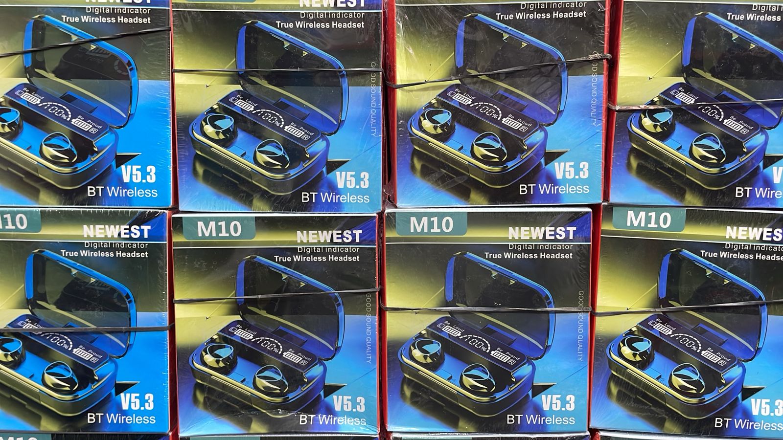 M10 Newest Digital indicator True Wireless Headset V5.3 BT Wireless view 3