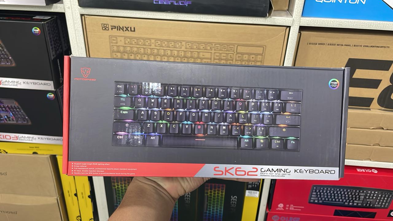 SK62 RGB Mechanical Gaming Keyboard view 3