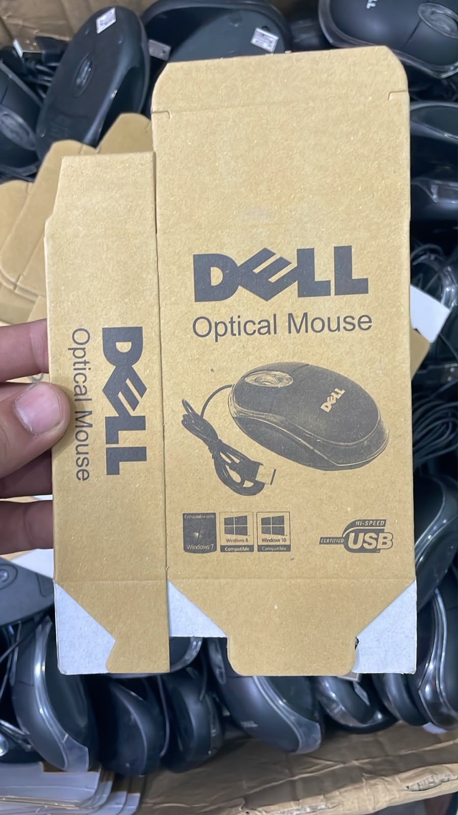 Dell USB Optical Mouse view 3